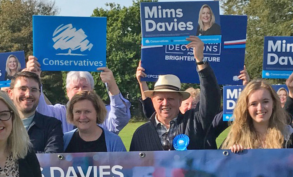 Buxted hosts first village meeting to meet parliamentary candidate Mims Davies