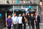 Conservative MP Mims Davies opens new Fish Bar in East Grinstead