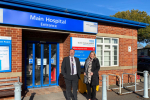 Mims Davies MP Meets CEO of Queen Victoria Hospital in East Grinstead