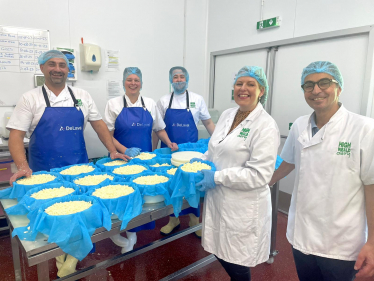 World-class cheese made in the High Weald supported by Conservative Mims Davies