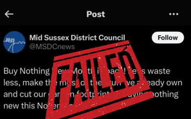 Mid Sussex District Council Tweet on X