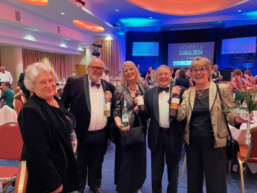 Conservatives at Uckfield Business Awards ceremony to congratulate their success