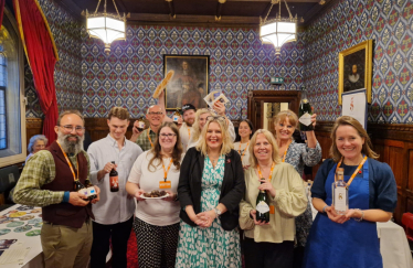 Conservative MP Mims Davies welcomed the very best of produce created in the constituency for a Parliamentary reception